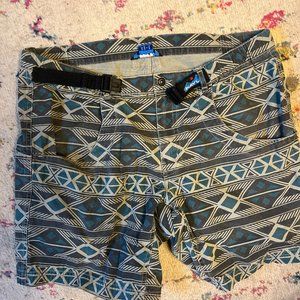 Men's Kavu belted shorts
